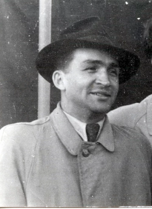 Фотография диктора Юрия Семёновича Ярцева. Май 1953 года